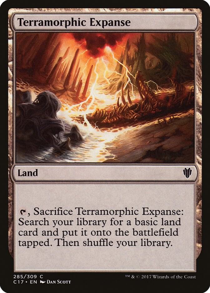 Terramorphic Expanse 285/309 (Commander 2017)  | Good Games Modbury