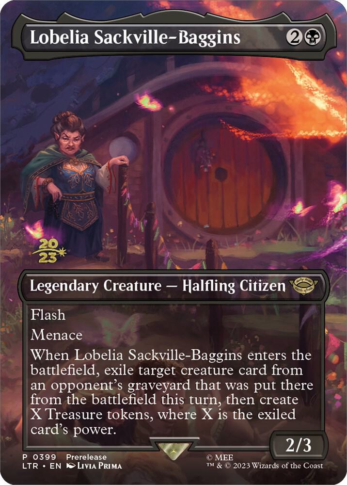 Lobelia Sackville Baggins 0399 399s/86 (Prerelease Cards)  - Foil | Good Games Modbury