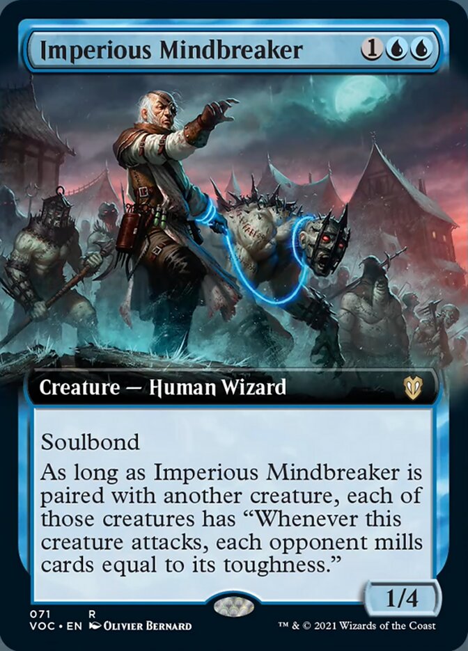 Imperious Mindbreaker (Extended Art) [Innistrad: Crimson Vow Commander] | Good Games Modbury