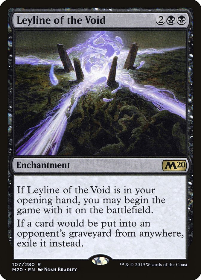 Leyline of the Void [Core Set 2020] | Good Games Modbury