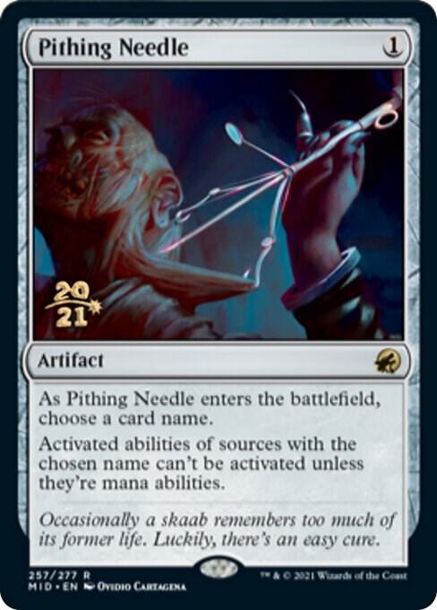 Pithing Needle 257s/171 (Prerelease Cards)  - Foil | Good Games Modbury