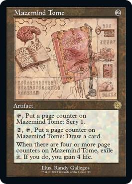 Mazemind Tome Schematic 93/63 (The Brothers' War: Retro Frame Artifacts)  | Good Games Modbury