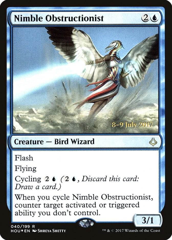 Nimble Obstructionist 40s/62 (Prerelease Cards)  - Foil | Good Games Modbury