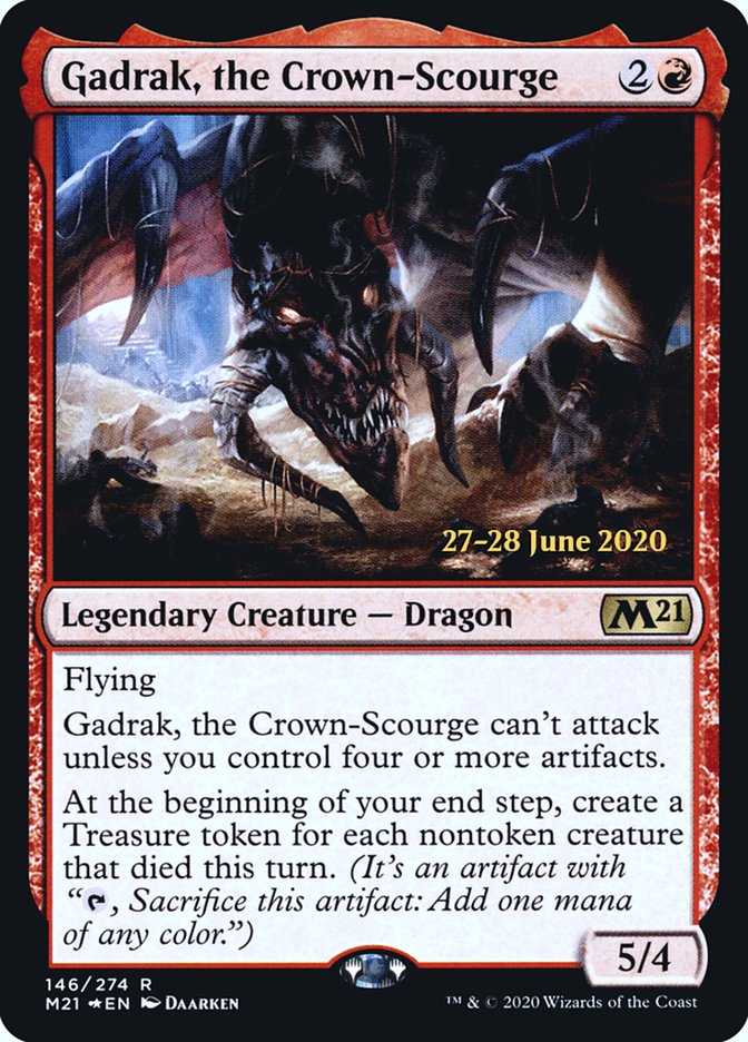 Gadrak, the Crown-Scourge [Core Set 2021 Prerelease Promos] | Good Games Modbury