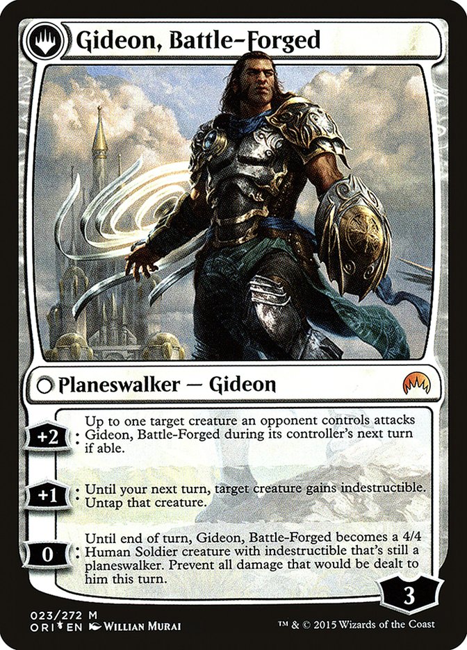 Kytheon, Hero of Akros // Gideon, Battle-Forged [Magic Origins Prerelease Promos] | Good Games Modbury