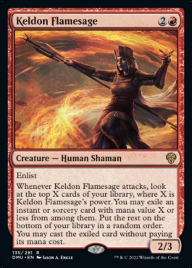 Keldon Flamesage [Dominaria United] | Good Games Modbury