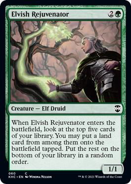 Elvish Rejuvenator 60/1 (Commander: Kaldheim)  | Good Games Modbury