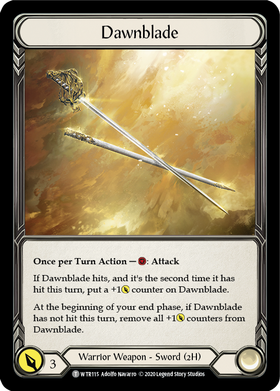 Dawnblade // Quicken [U-WTR115 // U-WTR225] (Welcome to Rathe Unlimited)  Unlimited Normal | Good Games Modbury
