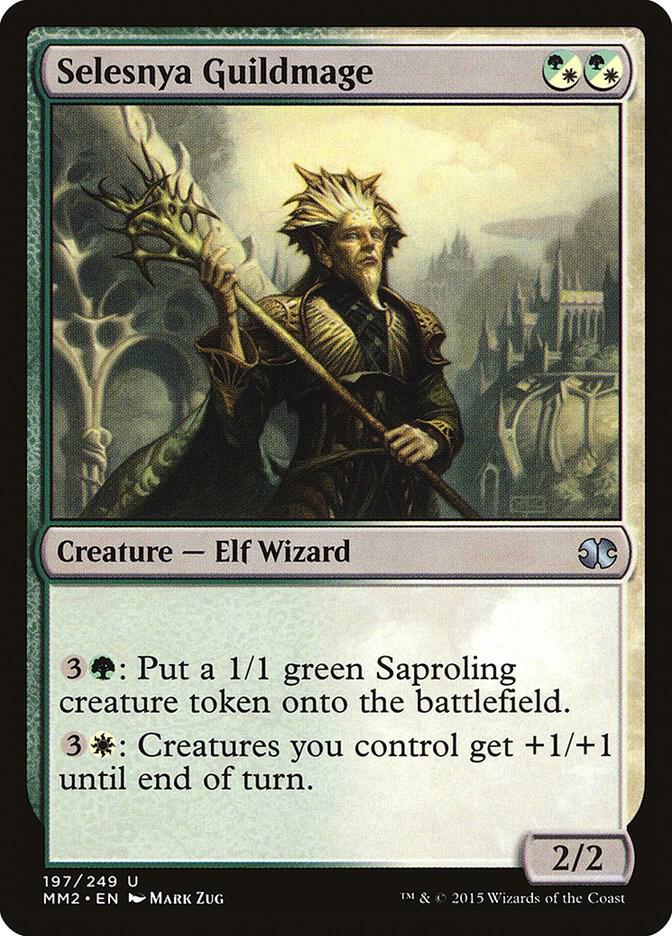 Selesnya Guildmage 197/249 (Modern Masters 2015)  - Foil | Good Games Modbury