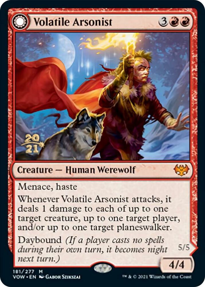 Volatile Arsonist 181s/137 (Prerelease Cards)  - Foil | Good Games Modbury
