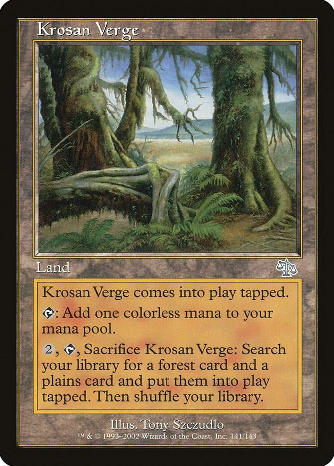 Krosan Verge 141/143 (Judgment)  - Foil | Good Games Modbury