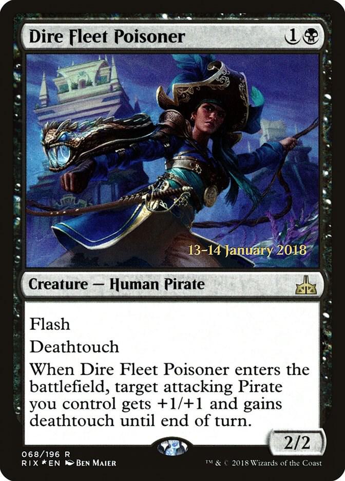 Dire Fleet Poisoner 68s/98 (Prerelease Cards)  - Foil | Good Games Modbury