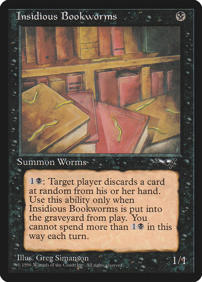 Insidious Bookworms (Multiple Worms) [Alliances] | Good Games Modbury