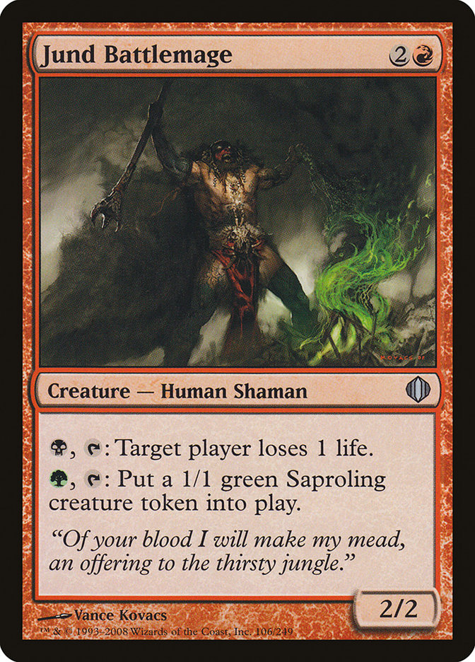 Jund Battlemage 106/249 (Shards of Alara)  - Foil | Good Games Modbury