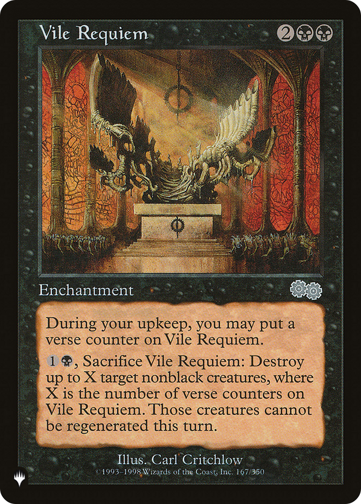 Vile Requiem (USG) [The List Reprints] | Good Games Modbury