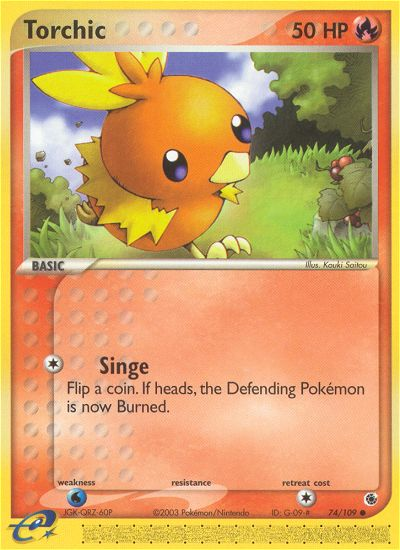 Torchic (74/109) [EX: Ruby & Sapphire] | Good Games Modbury