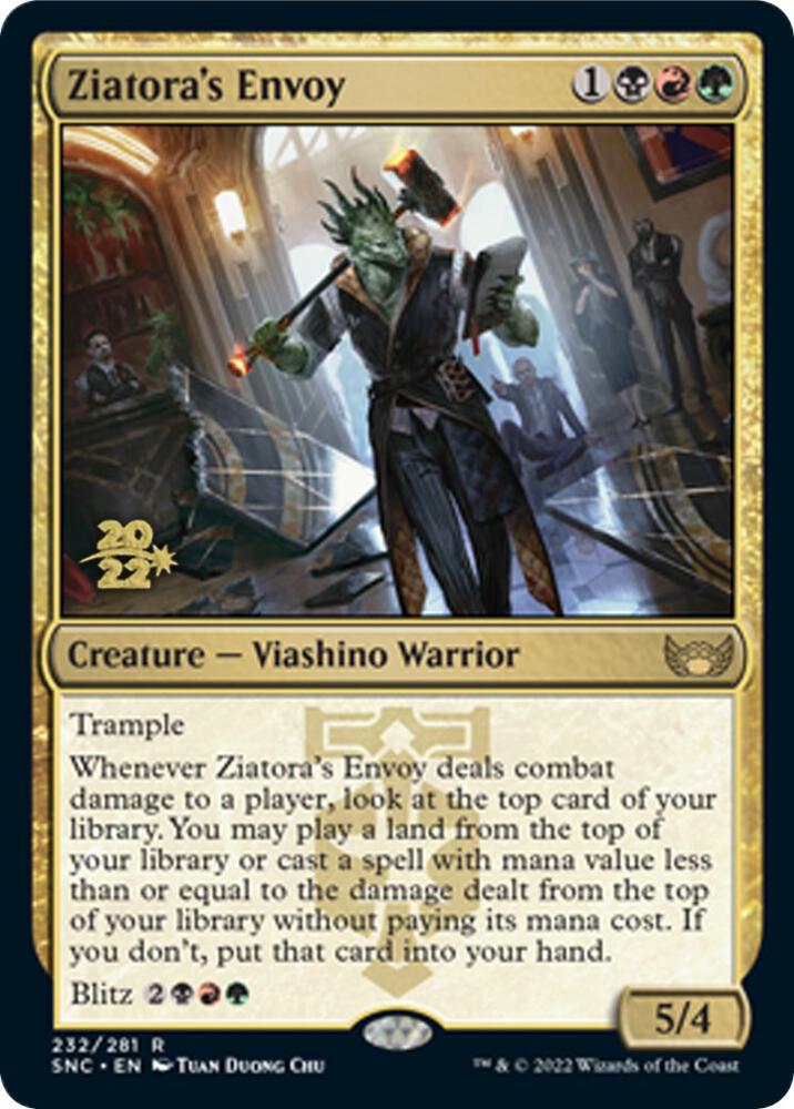Ziatoras Envoy 232s/161 (Prerelease Cards)  - Foil | Good Games Modbury
