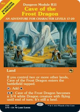 Cave of the Frost Dragon Dungeon Module 350/281 (Adventures in the Forgotten Realms)  | Good Games Modbury