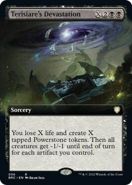 Terisiares Devastation Extended Art 56/40 (Commander: The Brothers' War)  | Good Games Modbury