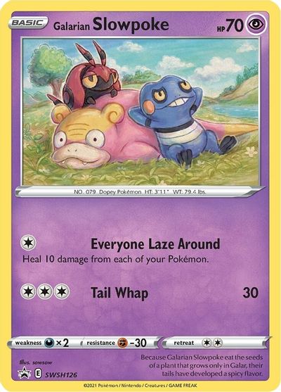 Galarian Slowpoke (SWSH126) [Sword & Shield: Black Star Promos] | Good Games Modbury