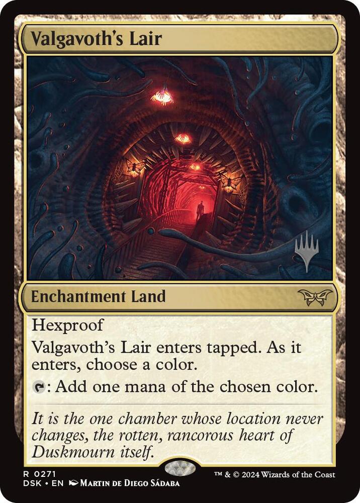 Valgavoth's Lair 271 (Promo Pack: Duskmourn: House of Horror)  | Good Games Modbury