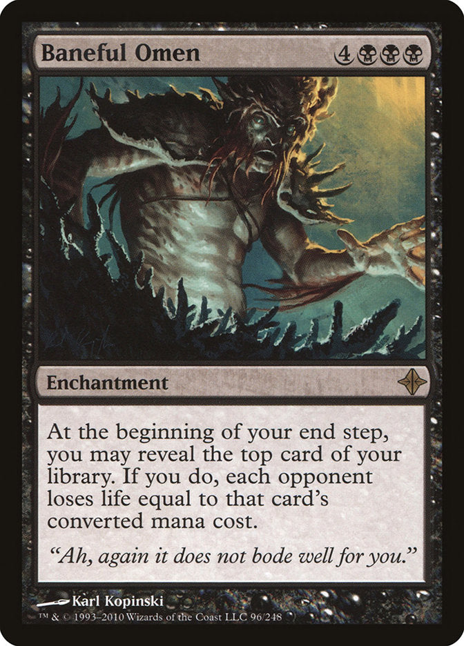 Baneful Omen 96/248 (Rise of the Eldrazi)  | Good Games Modbury