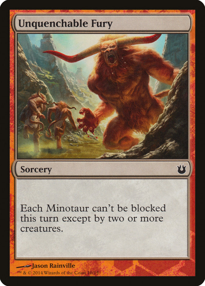 Unquenchable Fury [Born of the Gods Battle the Horde] | Good Games Modbury