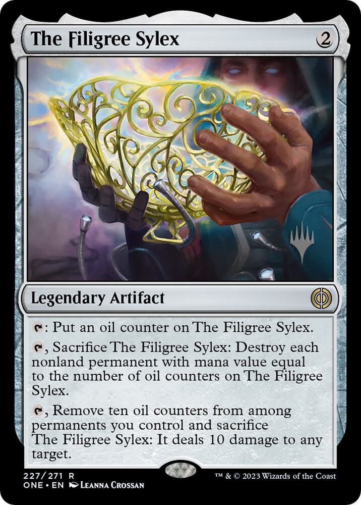 The Filigree Sylex 227p/160 (Promo Pack: Phyrexia: All Will Be One)  | Good Games Modbury