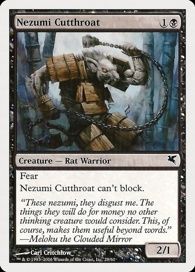 Nezumi Cutthroat (29) [Hachette UK] | Good Games Modbury