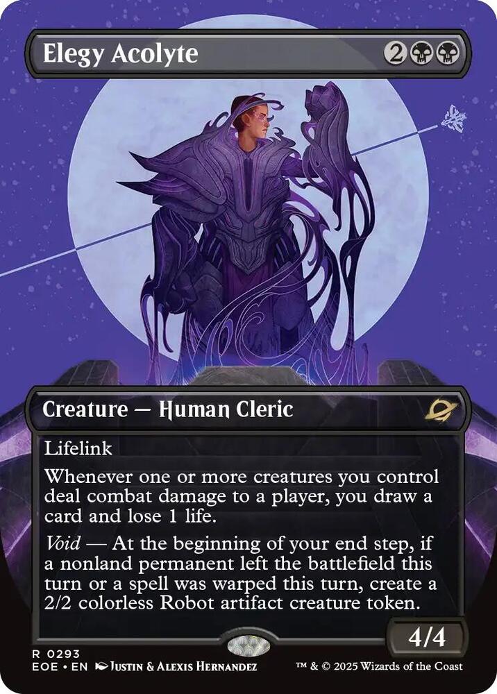 Elegy Acolyte  293/276 (Edge of Eternities)  - Borderless | Good Games Modbury
