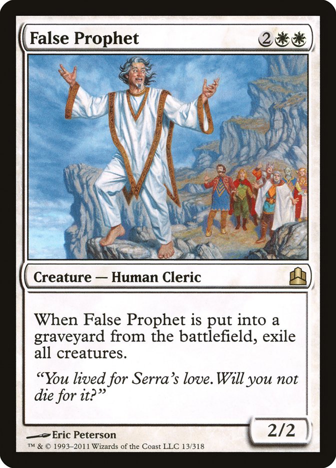 False Prophet 13/318 (Commander)  | Good Games Modbury