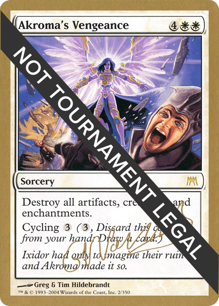 Akromas Vengeance 2004 Gabriel Nassif ONS gn2/103 (World Championship Decks)  | Good Games Modbury
