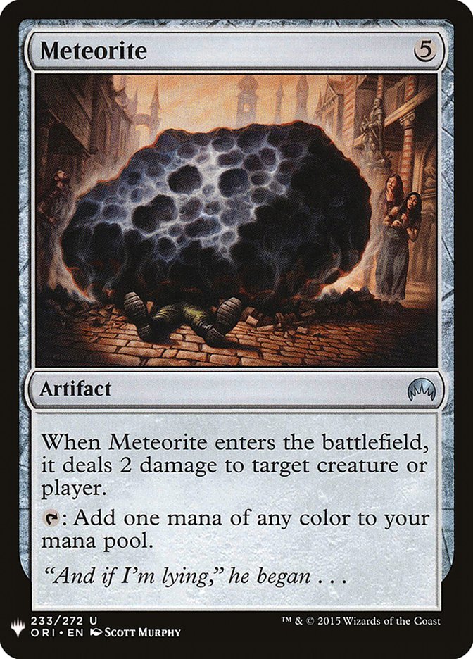 Meteorite [Mystery Booster] | Good Games Modbury