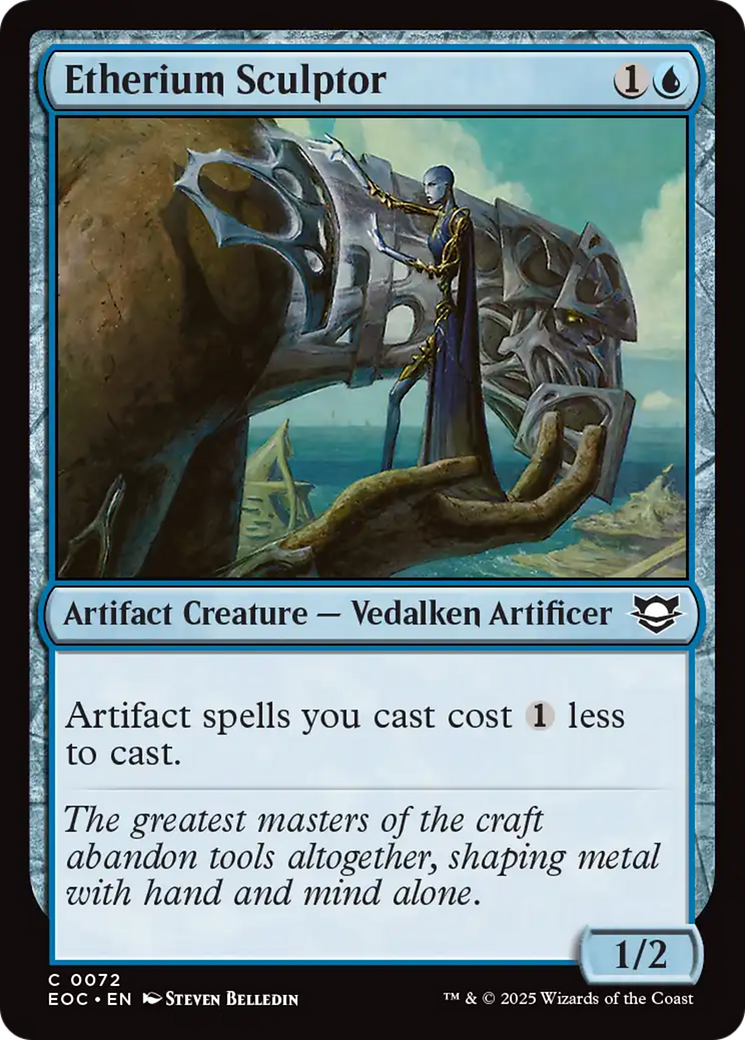 Etherium Sculptor [Edge of Eternities Commander] | Good Games Modbury