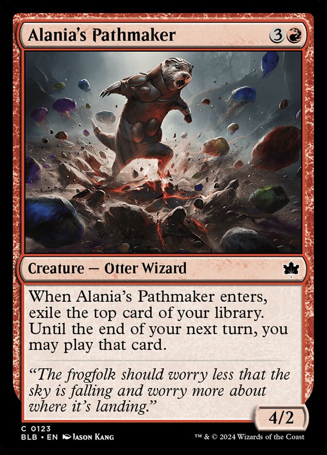 Alania's Pathmaker 123/281 (Bloomburrow)  - Foil | Good Games Modbury