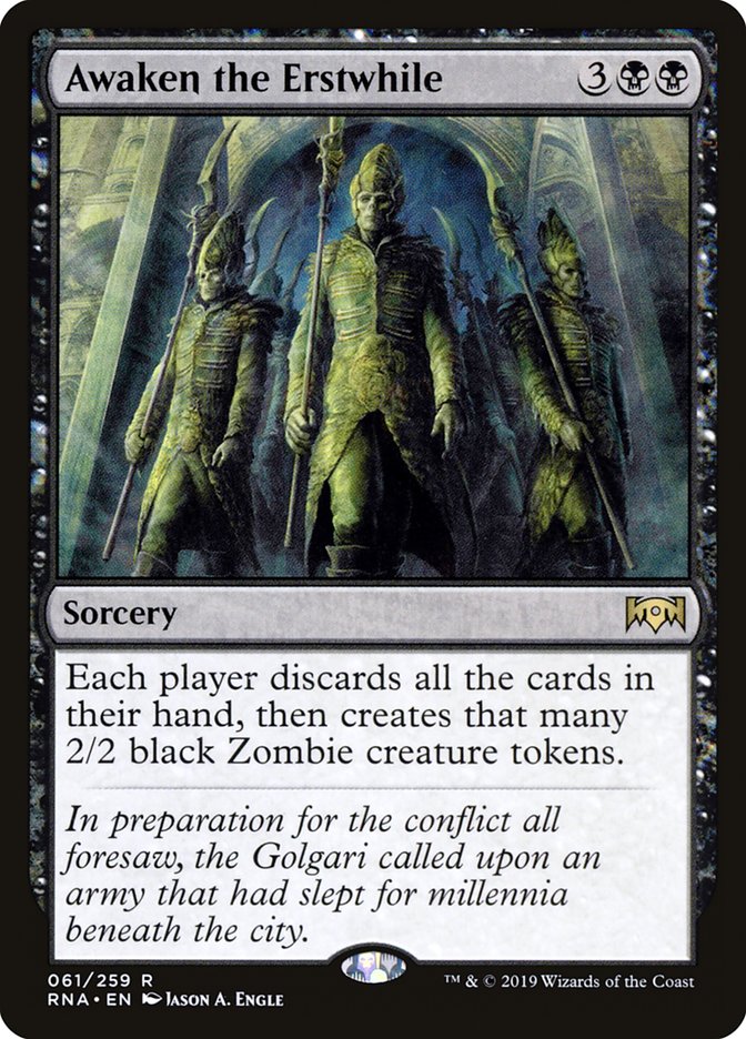 Awaken the Erstwhile 61/259 (Ravnica Allegiance)  | Good Games Modbury