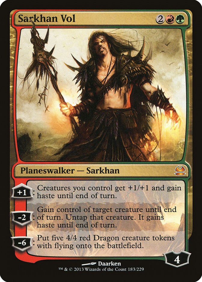 Sarkhan Vol 183 (Modern Masters)  - Foil | Good Games Modbury