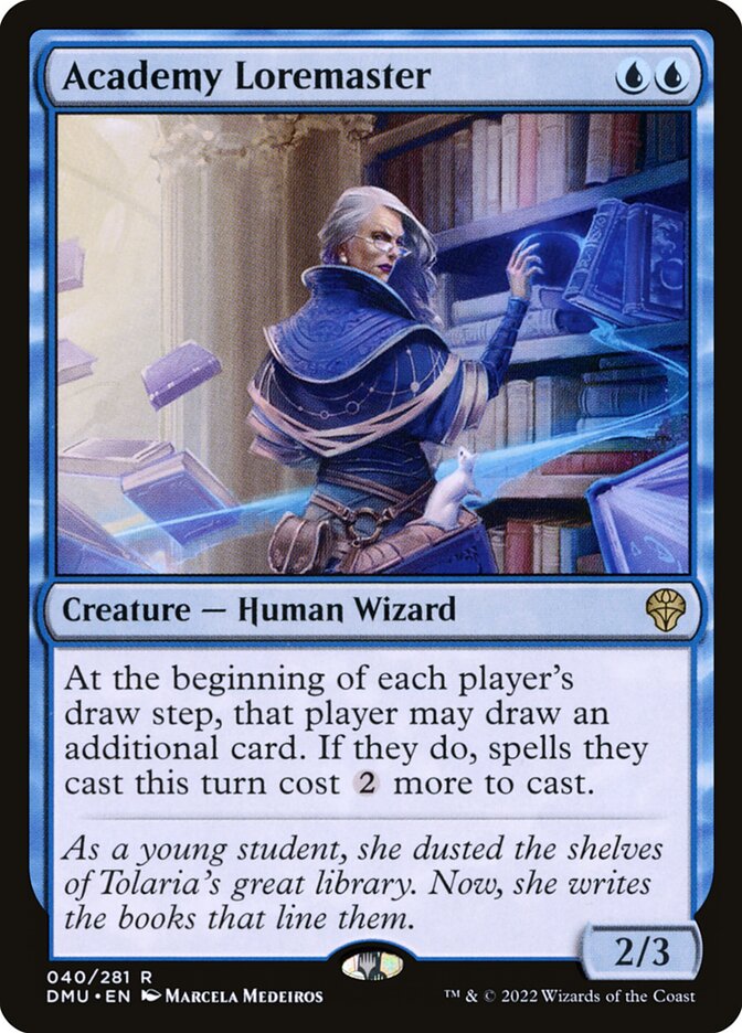 Academy Loremaster 40/281 (Dominaria United)  | Good Games Modbury