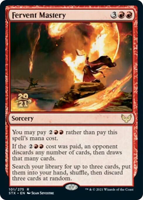 Fervent Mastery 101s/180 (Prerelease Cards)  - Foil | Good Games Modbury