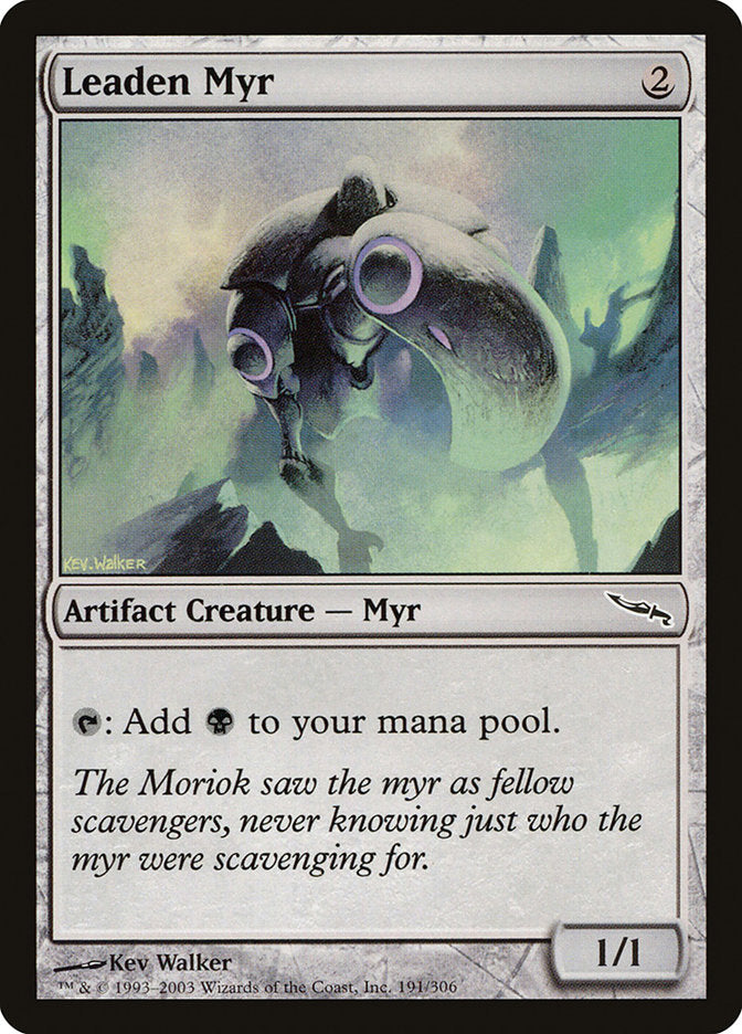 Leaden Myr [Mirrodin] | Good Games Modbury