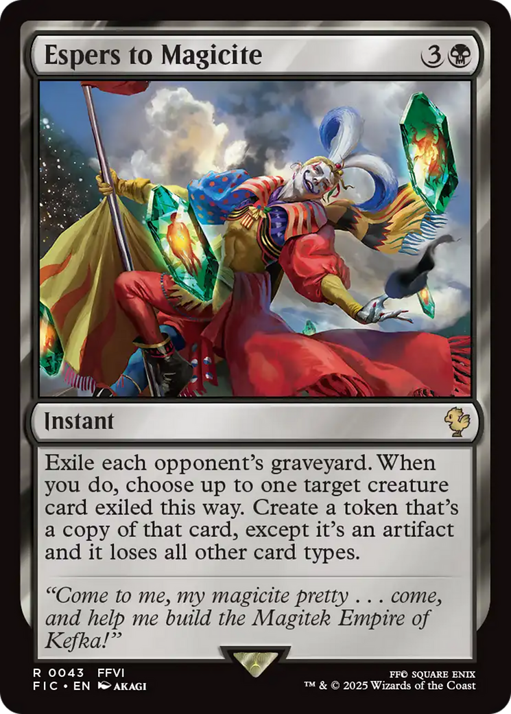 Espers to Magicite [FINAL FANTASY Commander] | Good Games Modbury