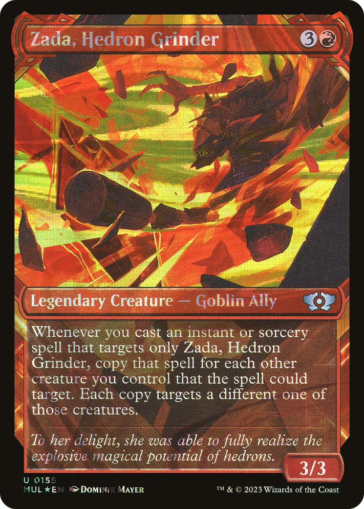 Zada, Hedron Grinder (Halo Foil) [Multiverse Legends] | Good Games Modbury