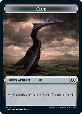 Clue // Wurm 22 // 30 (Double Masters)  - Foil | Good Games Modbury