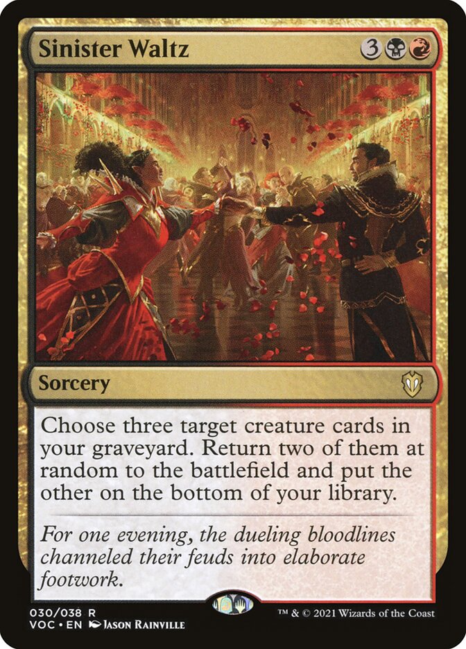 Sinister Waltz 30/38 (Commander: Innistrad: Crimson Vow)  | Good Games Modbury