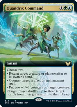Quandrix Command Extended Art 349/275 (Strixhaven: School of Mages)  | Good Games Modbury