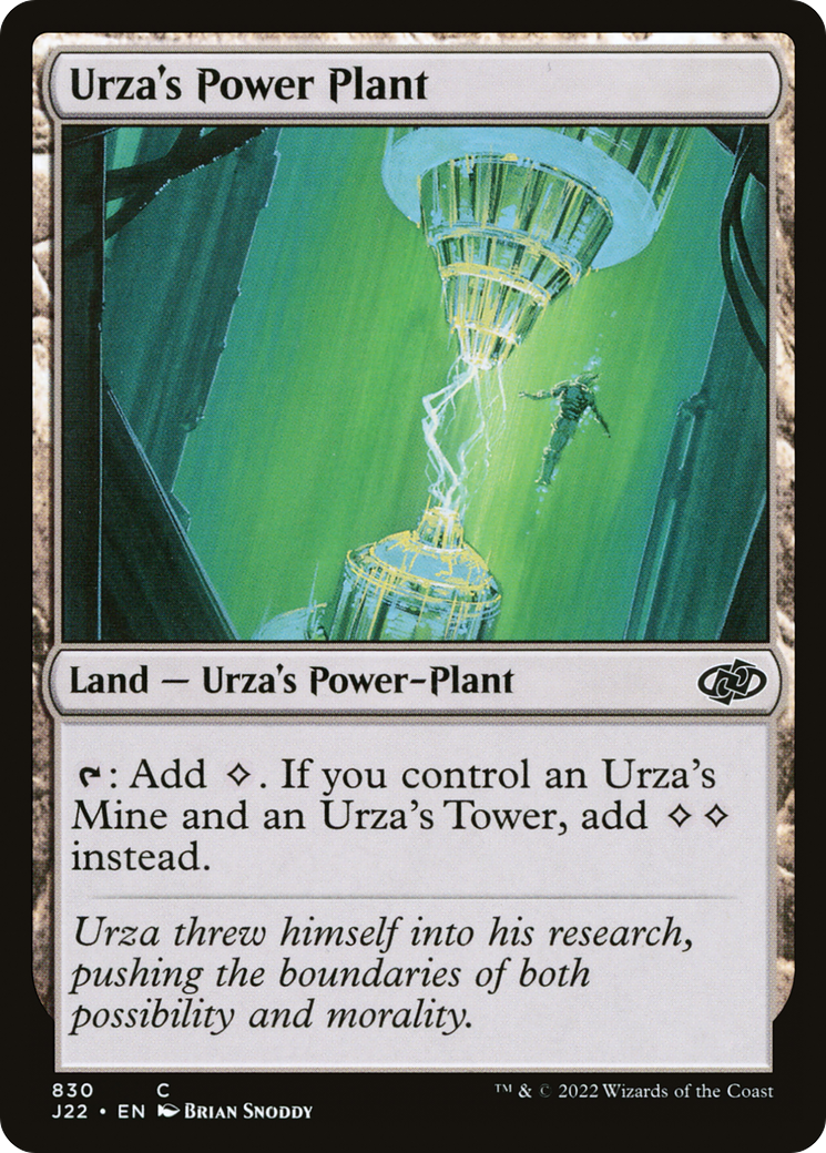 Urza's Power Plant [Jumpstart 2022] | Good Games Modbury