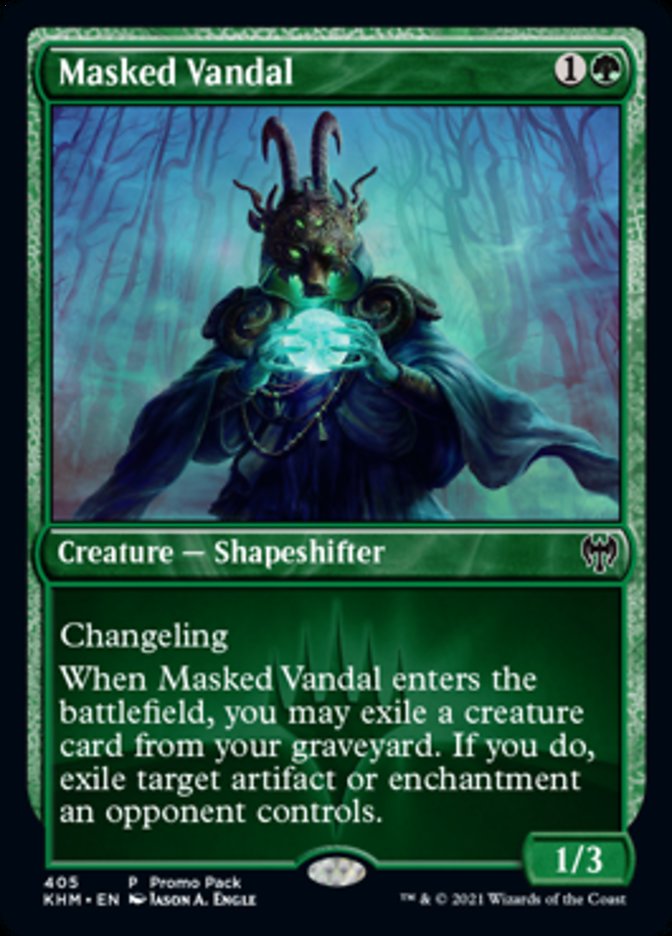 Masked Vandal (Promo Pack) [Kaldheim Promos] | Good Games Modbury