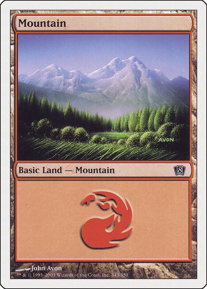 Mountain 343/350 (8th Edition)  | Good Games Modbury
