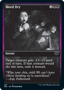 Bleed Dry [Innistrad: Double Feature] | Good Games Modbury