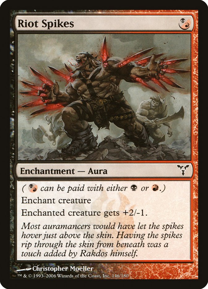 Riot Spikes 146/180 (Dissension)  - Foil | Good Games Modbury